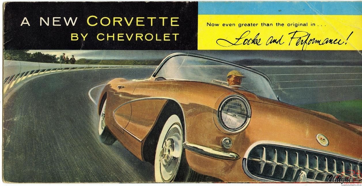 1956 Corvette Brochure